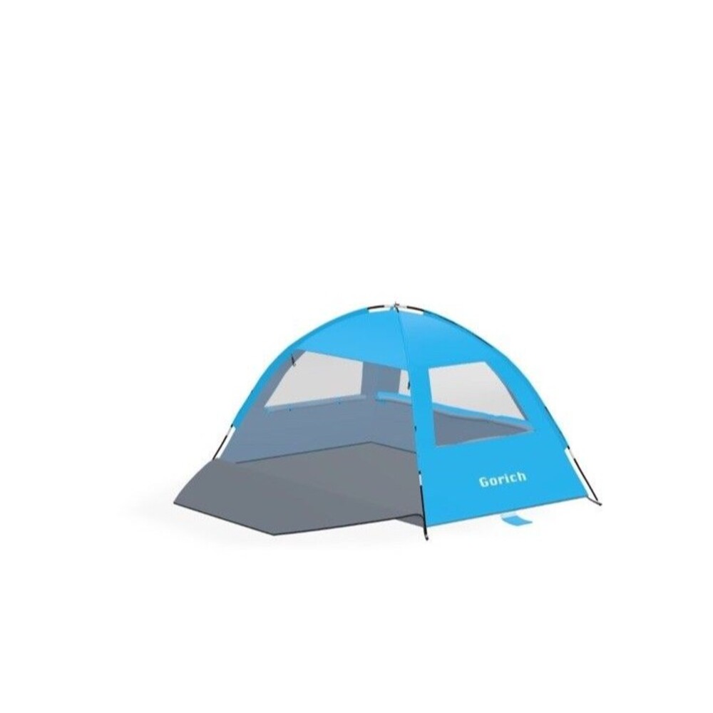 Gorich Beach Tent Sun Shelter For 3/4 Person Upf 50Uv Protection